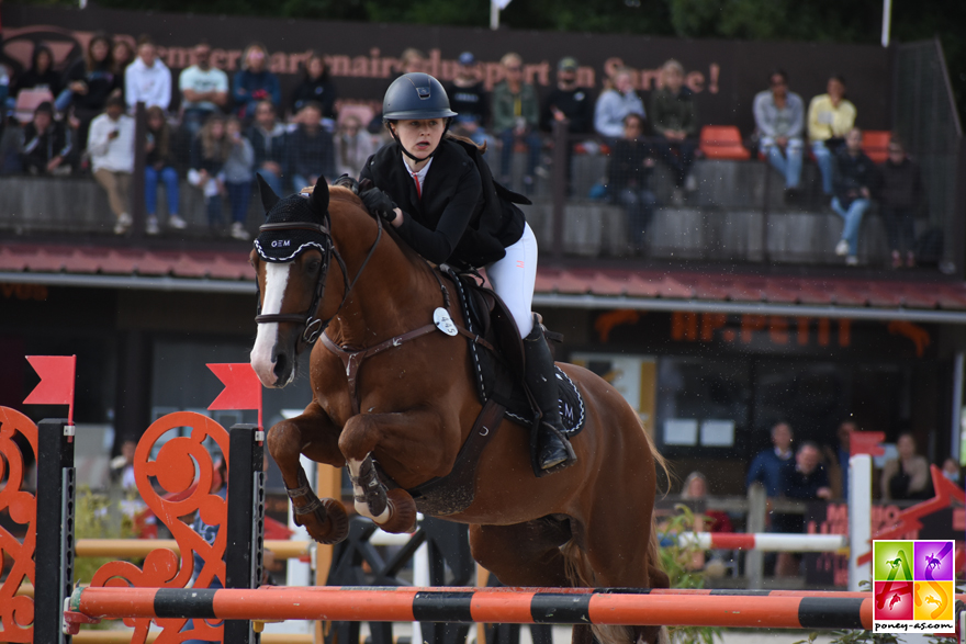 Gaétane Orhant et Champagne d'Ar Cus - ph. Poney As