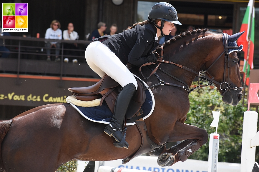 Jeanne Hirel et Vedouz de Nestin - ph. Poney As