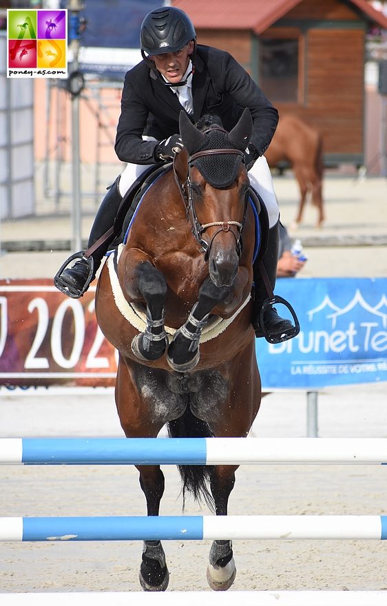 Frenchcornet d’Odival et Mathieu Laisney – ph. Poney As