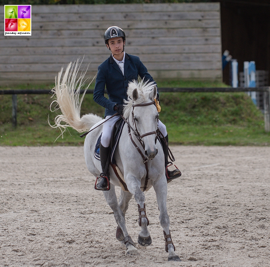 ... mais aussi la Vitesse et le Grand Prix As Excellence avec sa ponette de tête Daenerys d’Hurl’Vent - ph. Marine Delie