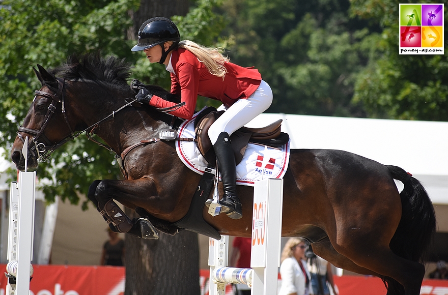 Magdalene Rose Mikkelsen et Attyrory Rebel – ph. Poney As