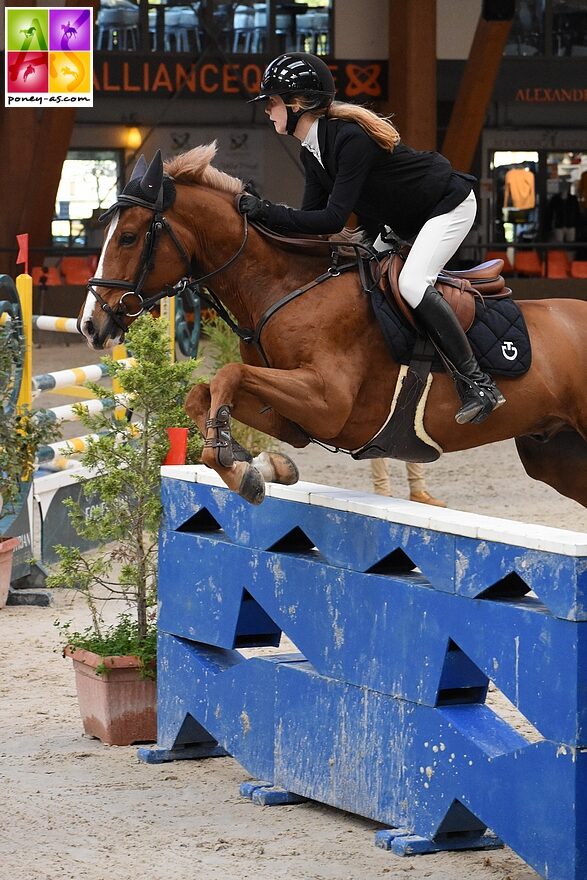 Junie Buisson et Vertige de Bélébat – ph. Poney As