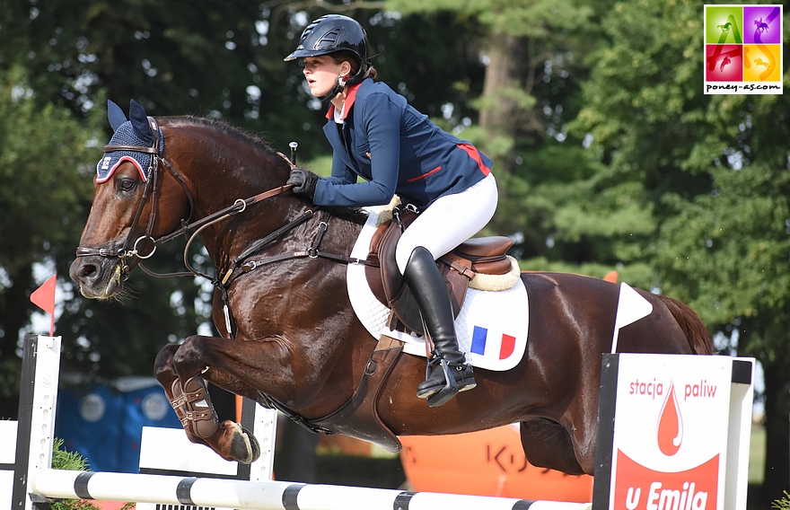 Championnats d'Europe 2021 : Jeanne Hirel et Vedouz de Nestin - ph. Poney As